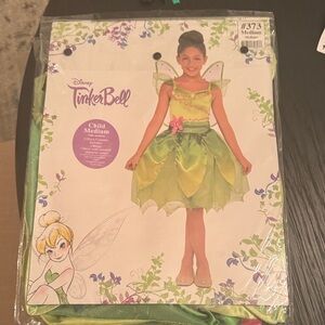 New Disney Tinker Bell Child Costume - Green and Pink size 8-10 Kids